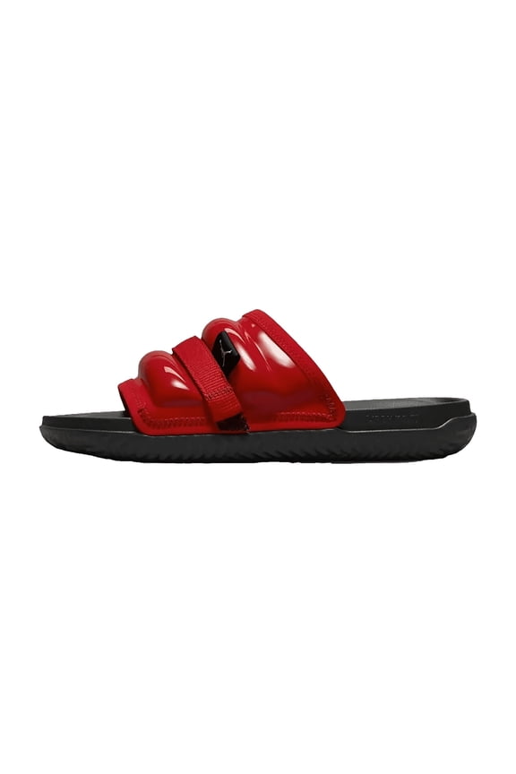 MENS Super Play Slides "Patent Red" DM1683 601 from Stadium Goods