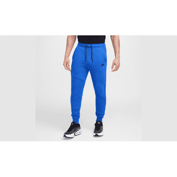 NIKE MENS Tech Men's Fleece Joggers Mens Style "GAME ROYAL/BLACK" HV0959 480 from Stadium Goods