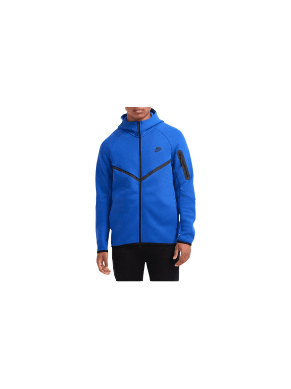 MENS Tech Men's Full-zip Windrunner Hoodie "Game Royal/Black" HV0949 480 from Stadium Goods