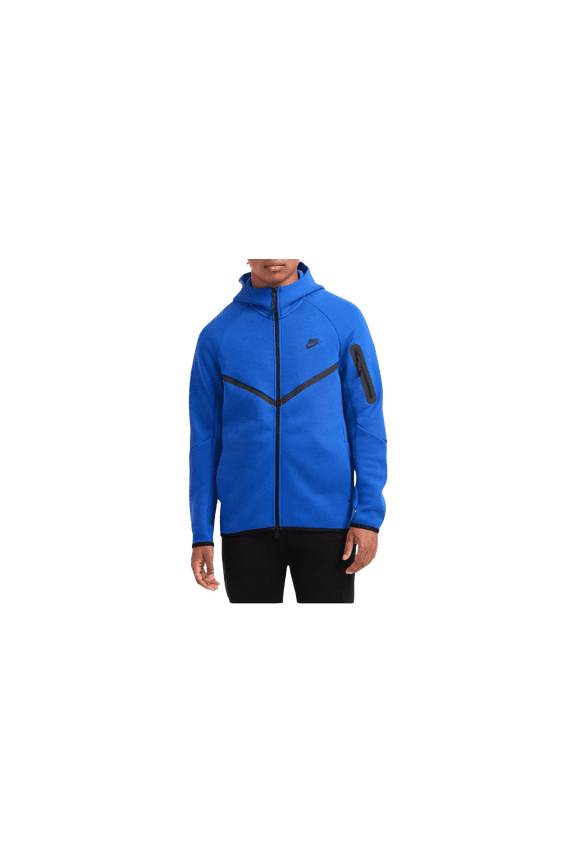MENS Tech Men's Full-zip Windrunner Hoodie "Game Royal/Black" HV0949 480 from Stadium Goods