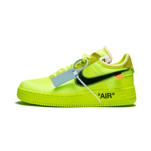 NIKE MENS The 10: Air Force 1 Low "Off-White Volt" AO4606 700 AO4606 700 from Stadium Goods