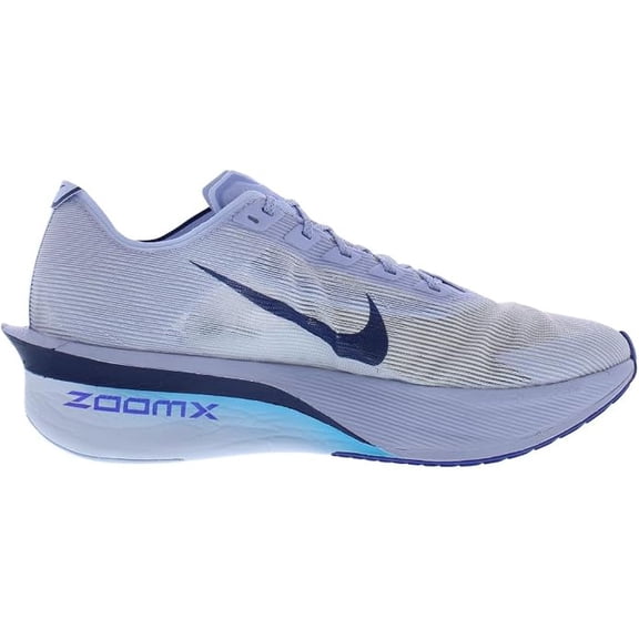 NIKE MENS VaporFly 4 Ghost/Blue Void/Persian Violet Size 7