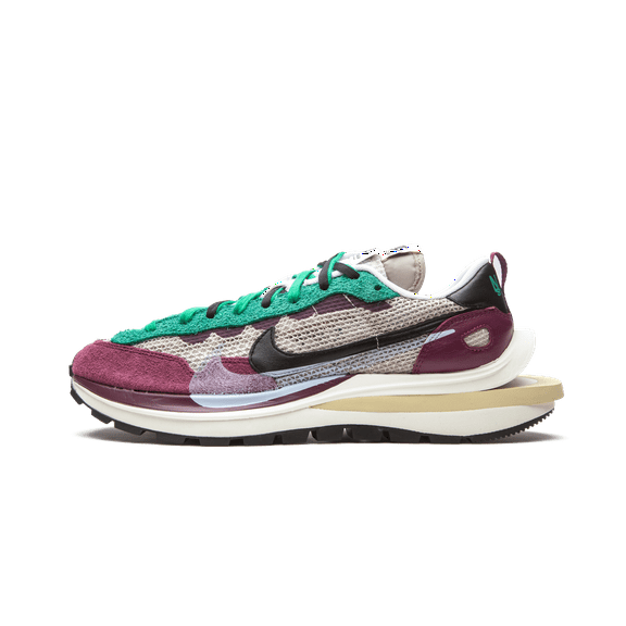 NIKE MENS VaporWaffle "Sacai - Villain Red / Neptune Green" DD3035 200 from Stadium Goods