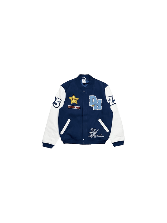 MENS Yu-Gi-Oh! Destroyer Jacket "Blue Void/Off White" N0001 N0001 from Stadium Goods