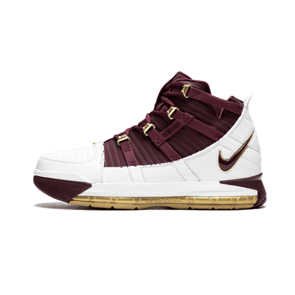 NIKE MENS Zoom LeBron 3 CTK QS "Christ The King" BQ2444 100 from Stadium Goods