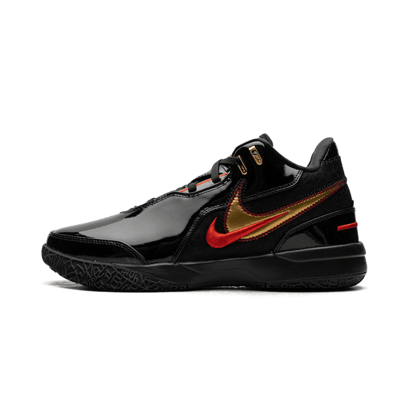 NIKE MENS Zoom LeBron NXXT Gen AMPD "Black University Red Gold" FJ1567 001 FJ1567 001 from Stadium Goods