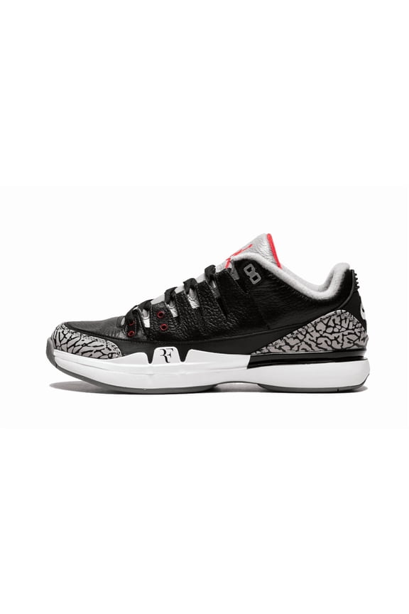 MENS Zoom Vapor AJ3 "Black/Cement Jordan 3" 709998 010 709998 010 from Stadium Goods