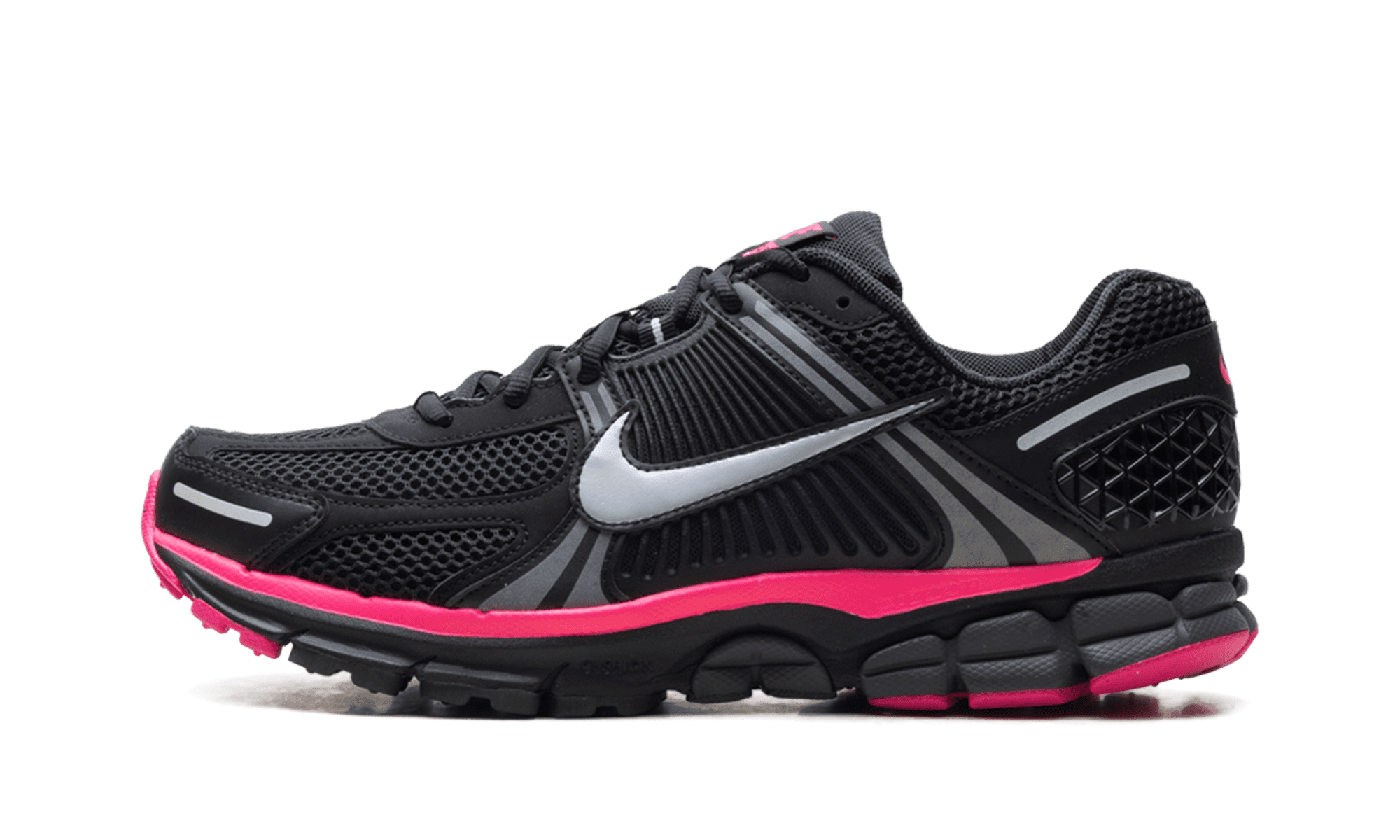 Nike Men’s Black and Light Pink Training Sneakers Nike Air Max Plus Hyper Pink Volt Men Lifestyle Casual Shoes  main image 4