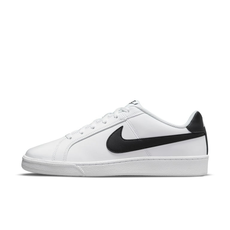 Nike Uk To Us Mens NIKE Men Court Royale Tennis Shoes, WHITE/BLACK