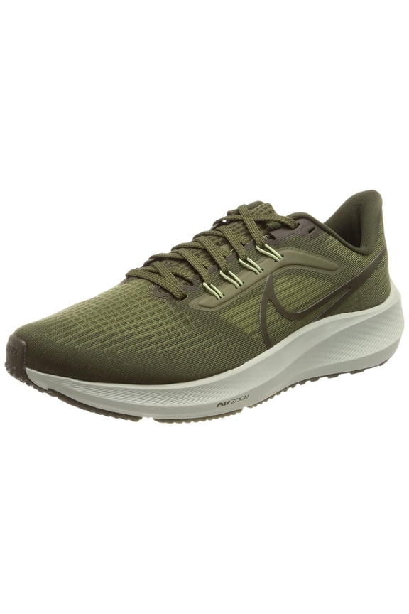 Men's Air Zoom Pegasus Sneaker, Cargo Khaki Sequoia Pilgrim Honeydew, 9.5 US