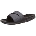 thumbnail image 1 of NIKE Men's Benassi Solarsoft Slide Sandal, Dark Grey/Black, 8 D(M) US, 1 of 6