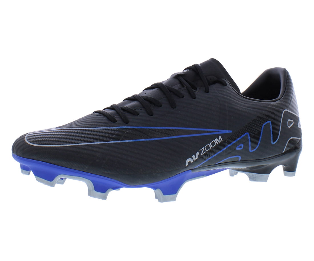 NIKE Men's Football Shoe, Black Chrome Hyper Royal, 8.5