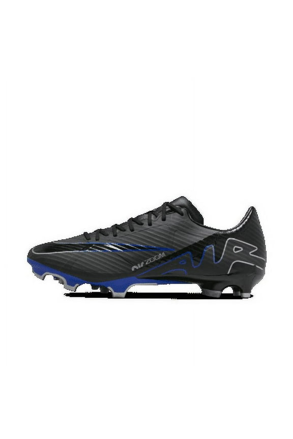 Men's Football Shoe, Black Chrome Hyper Royal, 8.5