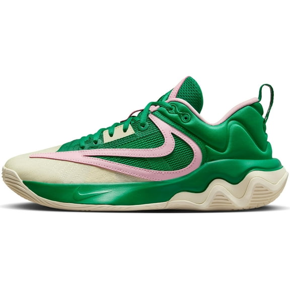NIKE Men's Sneaker Three Quarters Tall, Malachite Malachite Med Soft Pink, 9.5
