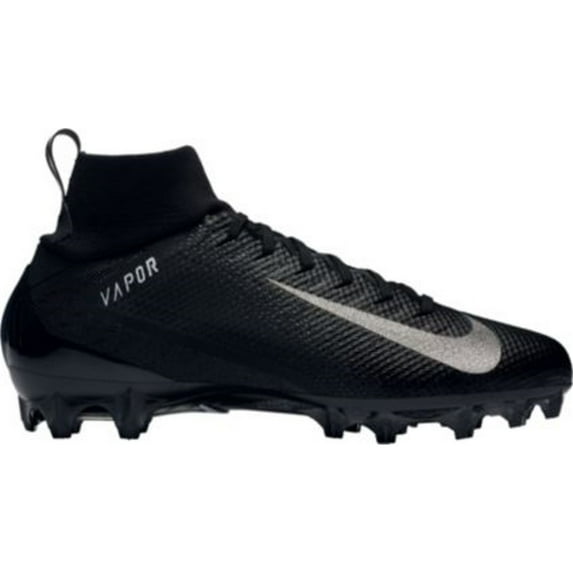 NIKE Men's Vapor Untouchable 3 Pro Football Cleats (9, Black/White)