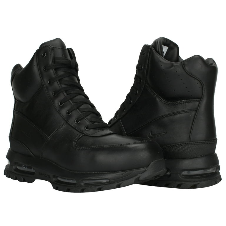 靴 NIKE AIR MAX GOADOME ACG BLACK US9 27cm Nike Air Max Goadome ACG Black/Brown/Gum Leather Boots
