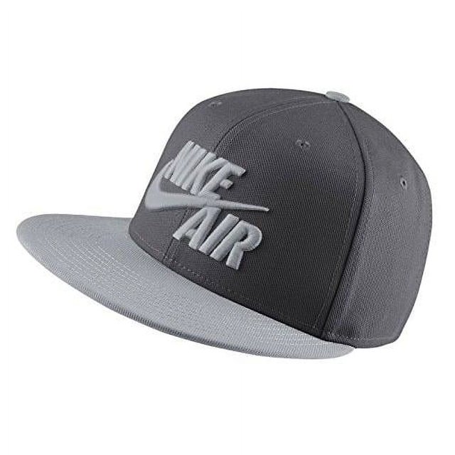 NIKE Mens Air True Snapback Hat Dark Grey/Wolf Grey - Walmart.com