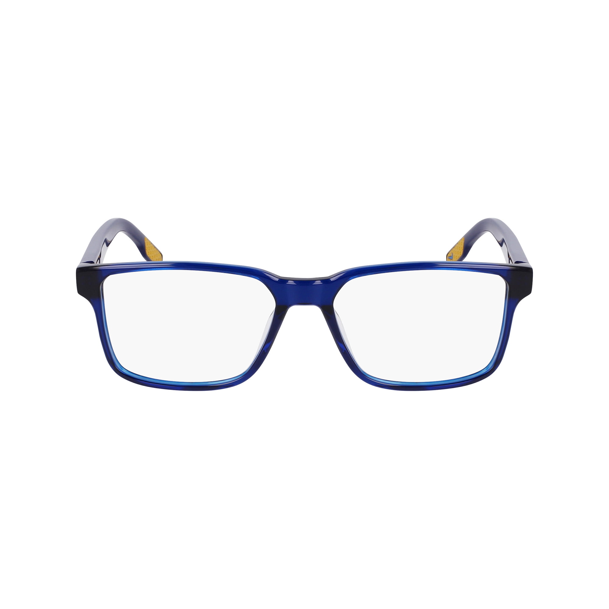 NIKE Mens NIKE 7160G Rx'ble Eyeglasses with Case, Crystal Midnight Navy