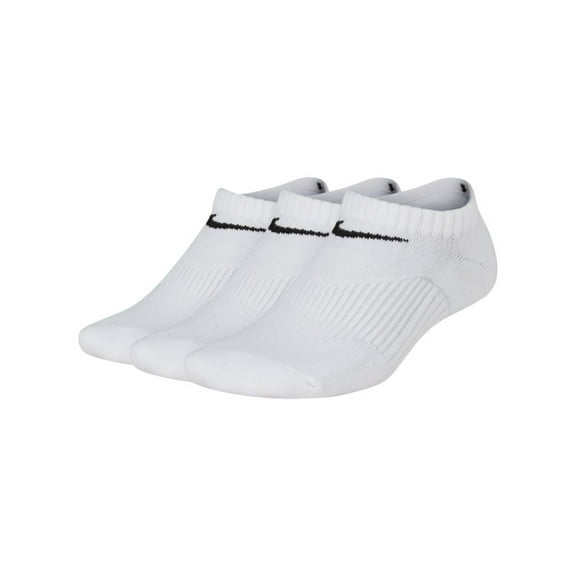 Kids' Nike Performance Cushion No-Show Sock (3 Pair) White/Black