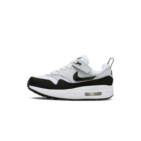NIKE PRE SCHOOL Air Max 1 EasyOn PS "White Black" DZ3308 106 DZ3308 106 from Stadium Goods