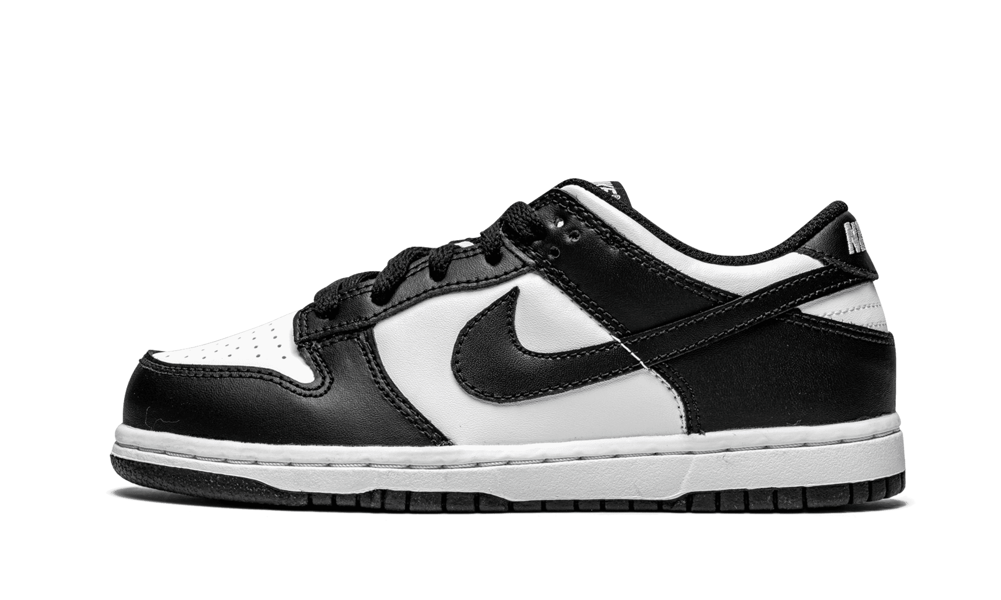 dunk low black white ps
