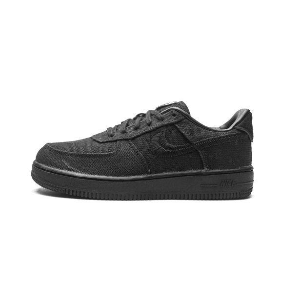 NIKE PRE SCHOOL FORCE 1 STUSSY (PS) "STUSSY - BLACK - PS" DD1578 001 DD1578 001 from Stadium Goods
