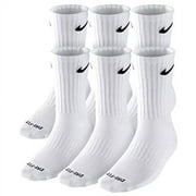 NIKE Plus Cushion Socks 6-Pair M Mens 6-8 / Womens 6-10