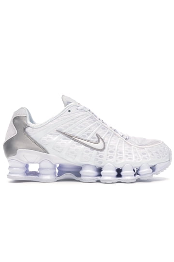 Nike Shox Turbo+ 10 Running Shoes Size 10.5 White Black Metallic Silver Nike shox white black - Gem main image 2