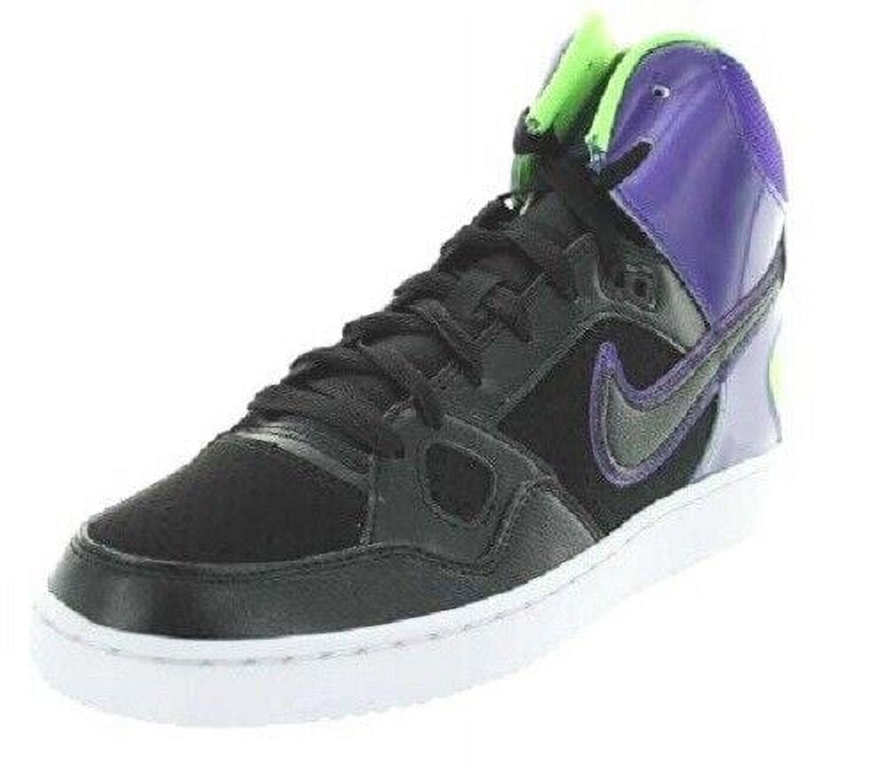 NIKE SON OF FORCE MID SNEAKERS TRAINERS SPORT MEN SHOES BLACK/PURPLE ...