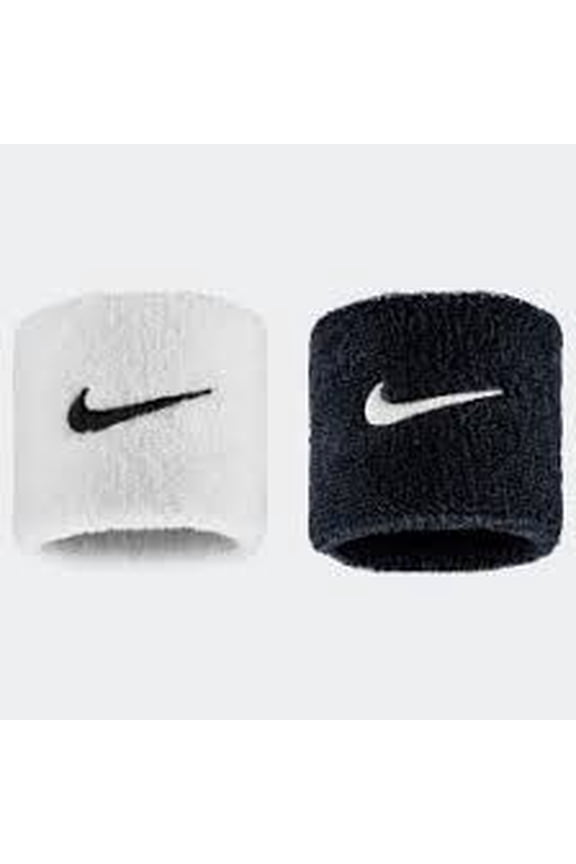 SWOOSH CLASSIC WRISTBANDS 2PK BLACK/WHITE