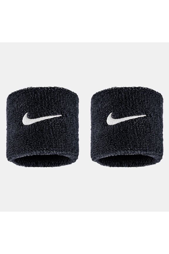 SWOOSH CLASSIC WRISTBANDS 2PK BLACK/WHITE