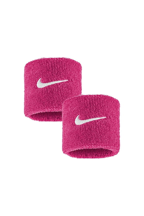 SWOOSH CLASSIC WRISTBANDS 2PK VIVID PINK/WHITE