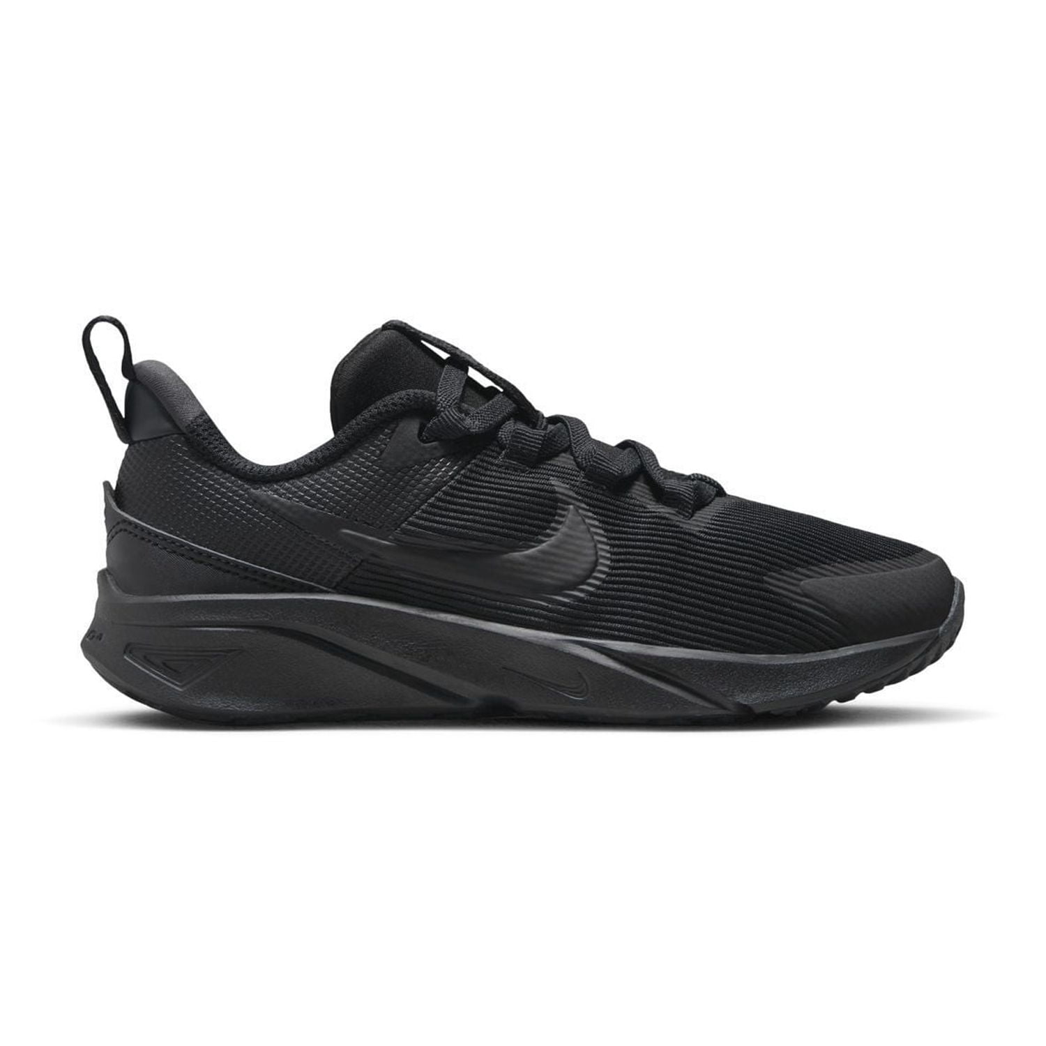 NIKE Star Runner 4 Boys DX7614-002 (Black/Black-Black-Anthracite), Size 11
