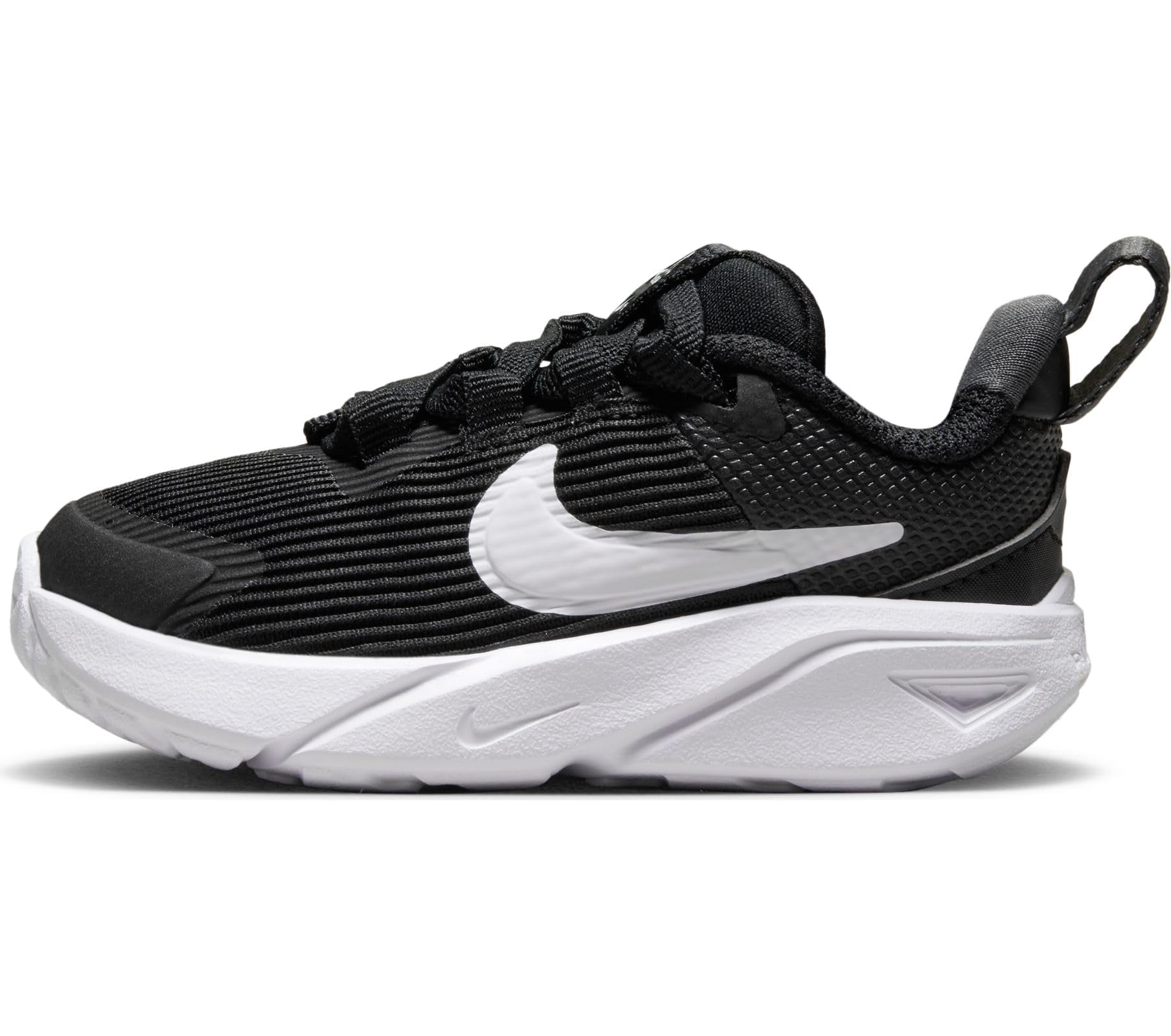 NIKE Star Runner 4 Boys DX7616-001 (Black/White-Anthracite), Size