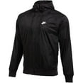 thumbnail image 1 of Nike Mens Windrunner Jacket Hooded Windbreaker (Black/Black, Small), 1 of 2