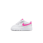 NIKE TODDLER Air Force 1 Low TD "White Laser Fuchsia" FN0236 102 FN0236 102 from Stadium Goods