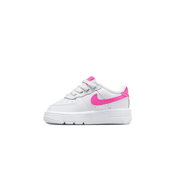 NIKE TODDLER Air Force 1 Low TD "White Laser Fuchsia" FN0236 102 FN0236 102 from Stadium Goods