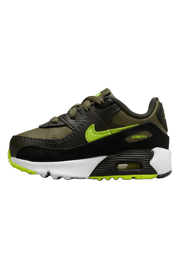 TODDLER Air Max 90 LTR TD "Medium Olive/Volt-Black" DV3609 200 DV3609 200 from Stadium Goods