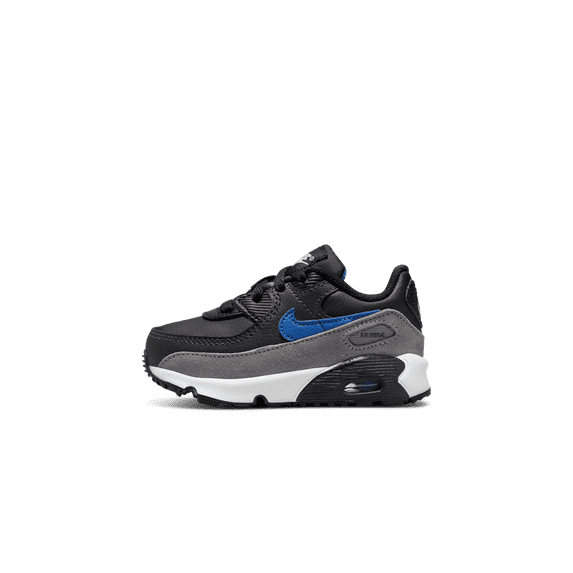 NIKE TODDLER Air Max 90 TD "Black Medium Blue" CD6868 018 CD6868 018 from Stadium Goods