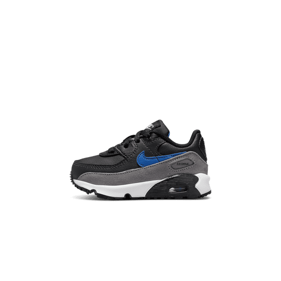 NIKE TODDLER Air Max 90 TD "Black Medium Blue" CD6868 018 CD6868 018 from Stadium Goods