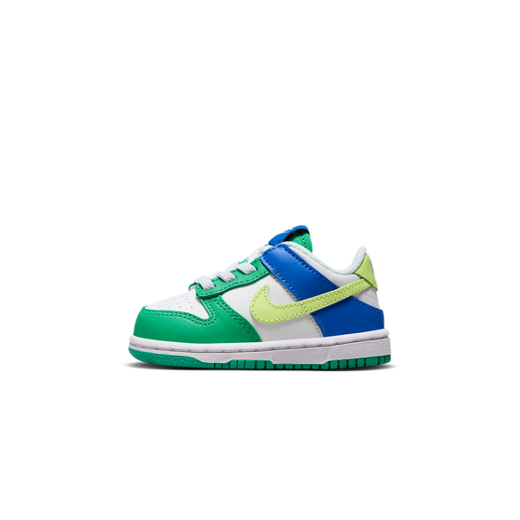 NIKE TODDLER Dunk Low TD "Green/Blue" FV4501 100 FV4501 100 from Stadium Goods