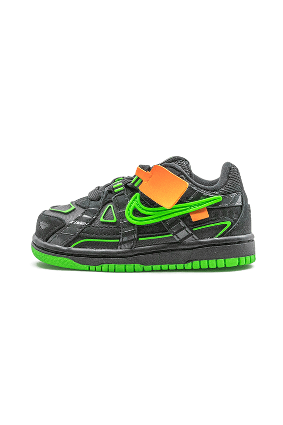 TODDLER RUBBER DUNK TD "Off-White - Green Strike" CW7444 001 from Stadium Goods