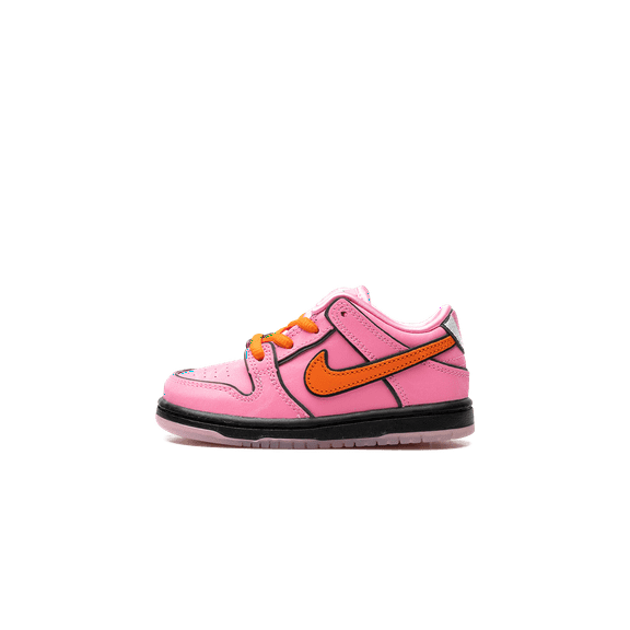 NIKE TODDLER SB Dunk Low TD "Powerpuff Girls - Blossom" FZ3352 600 FZ3352 600 from Stadium Goods