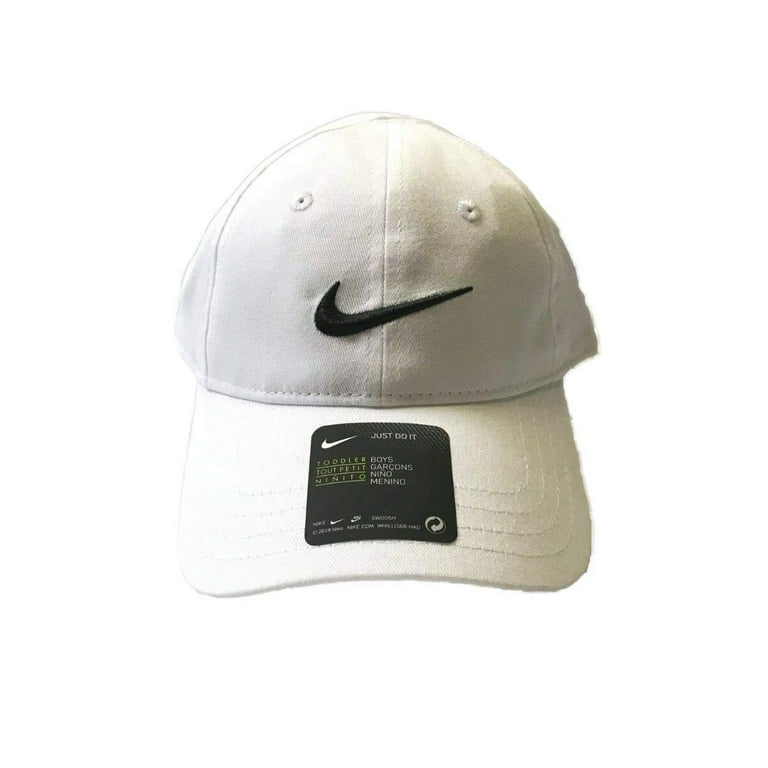 https://i5.walmartimages.com/seo/NIKE-Toddler-Just-Do-It-Sports-Hat-Adjustable-Sun-Cap-White-w-Signature-Black-Swoosh_97b54066-fa96-4cd4-8ecc-099f1d9a8729.bccfa02cc402e9c61f615bb971e42aab.jpeg?odnHeight=768&odnWidth=768&odnBg=FFFFFF