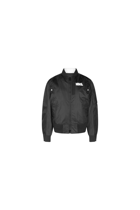 UNISEX Nike x Sacai Layered Bomber Jacket "Black" CV5732 010 CV5732 010 from Stadium Goods