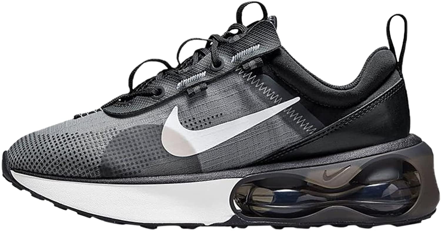 NIKE Unisex Child Kid 7 DA3199-001 Black/White-iron Grey