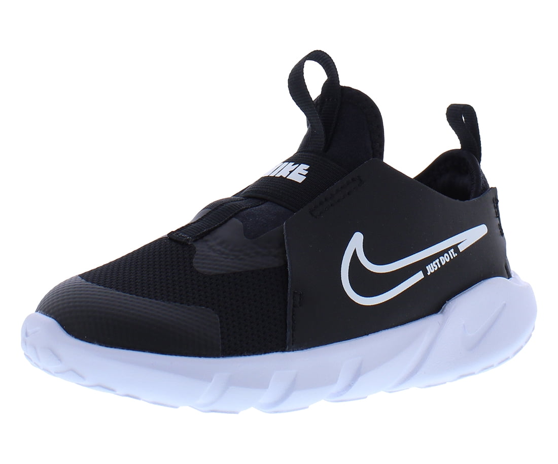 Nike Toddler's Flex Runner 2 Black/White-Photo Blue Slip-On Shoes