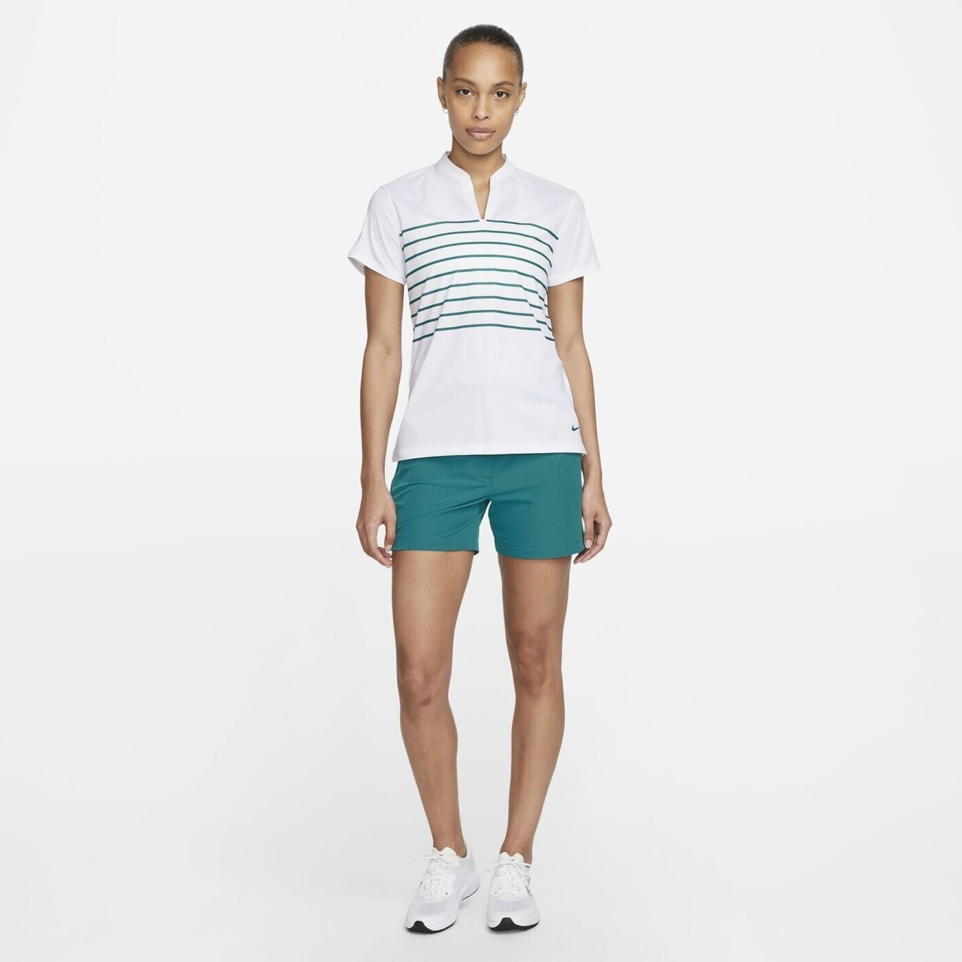 Nike dri fit victory stripe polo discount