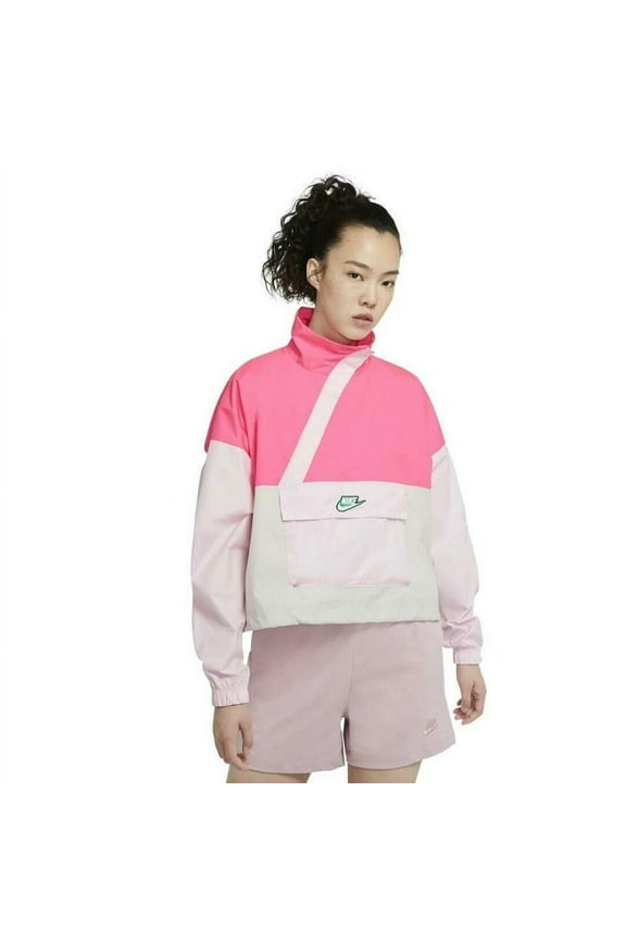 WOMEN'S ICON CLASH WOVEN ANORAK WIND JACKET