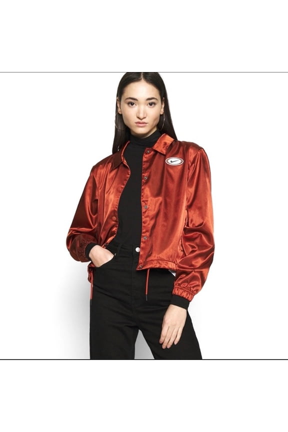 WOMEN'S SATIN FEMME JACKET LOOSE FIT SIZE XS